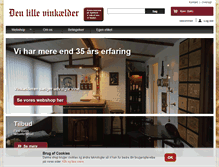 Tablet Screenshot of denlillevinkaelder.dk